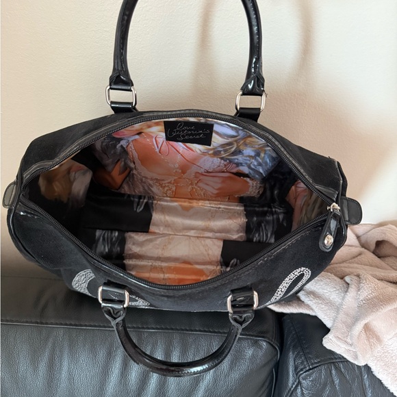 Angel Victoria’s Secret Black Handbag - Picture 5 of 9